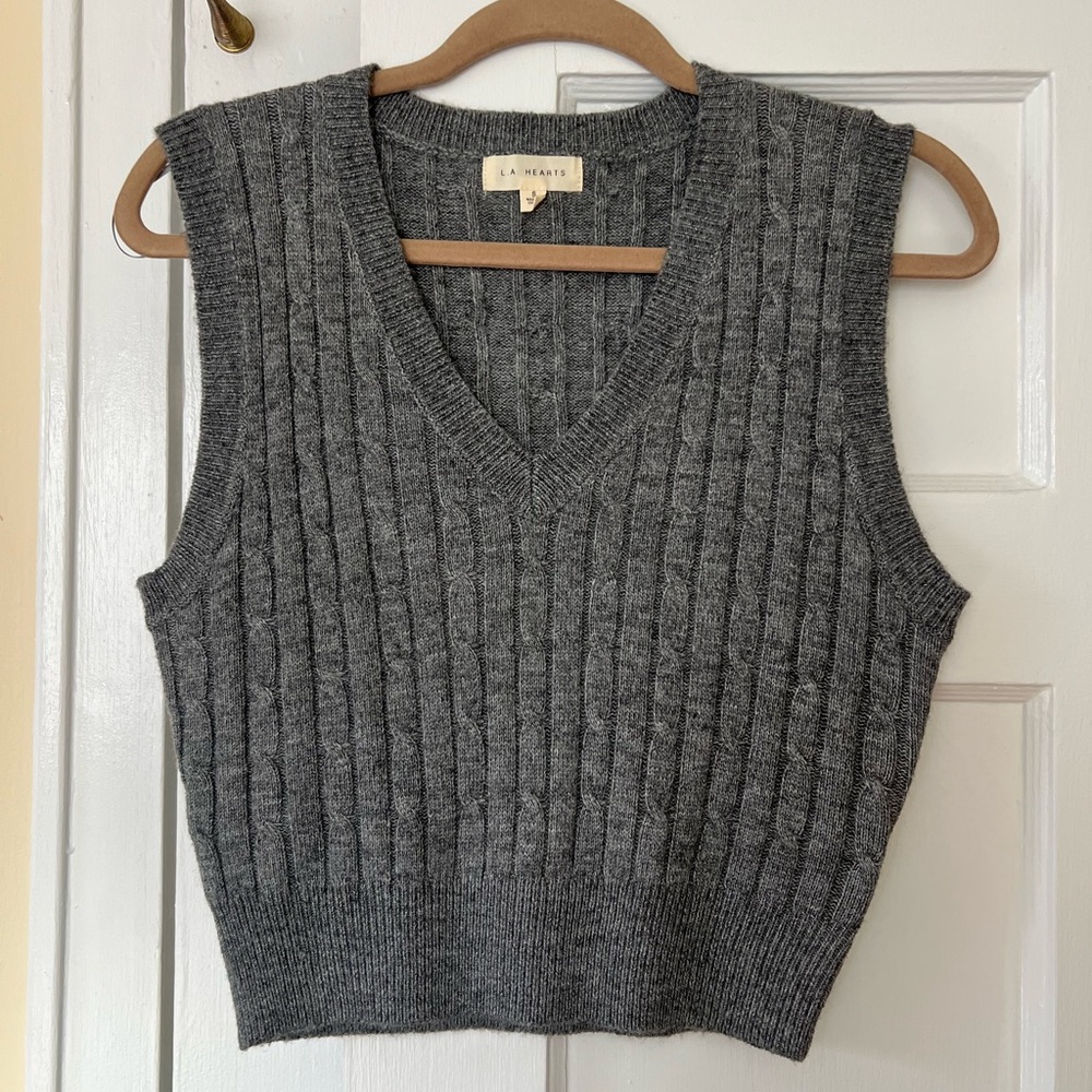 L. A. Hearts Knit Sweater Vest